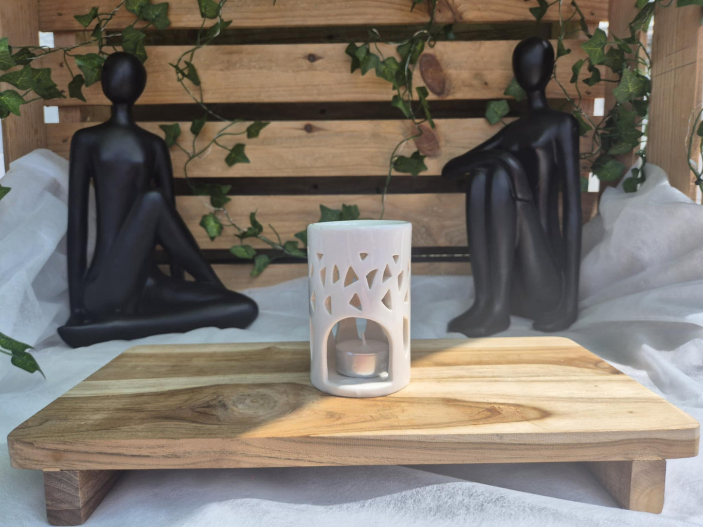 Brûle Parfum Céramique – Forêt Blanc