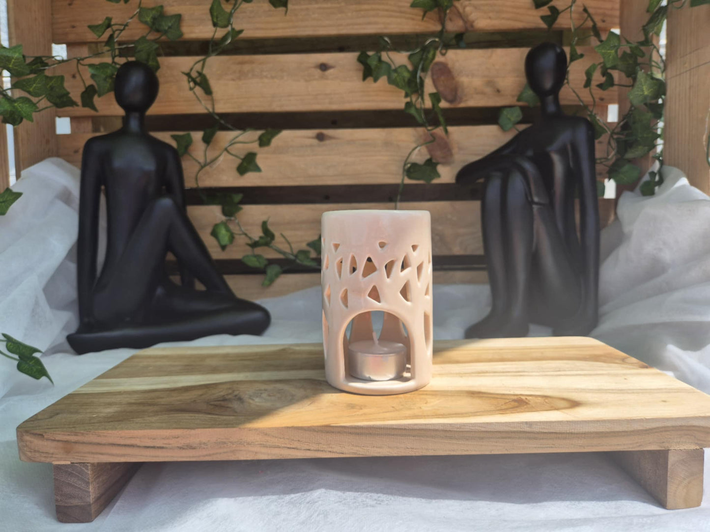 Brûle Parfum Céramique – Forêt Blanc