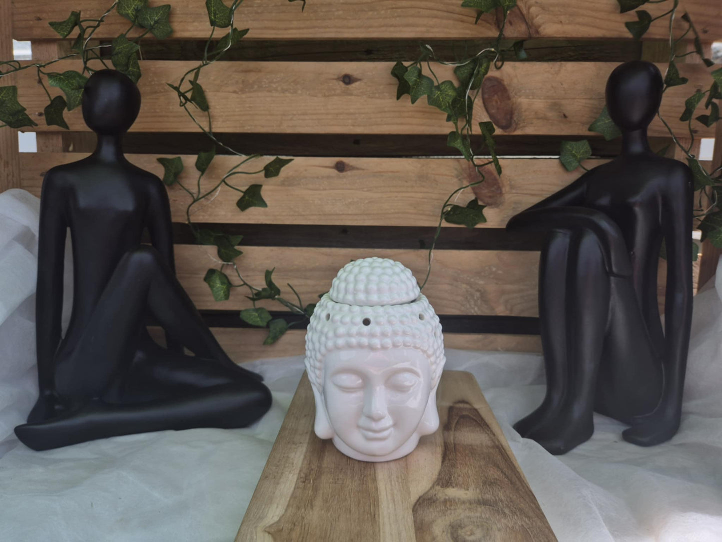 Brûle parfum Série Céramy – Bouddha Blanc