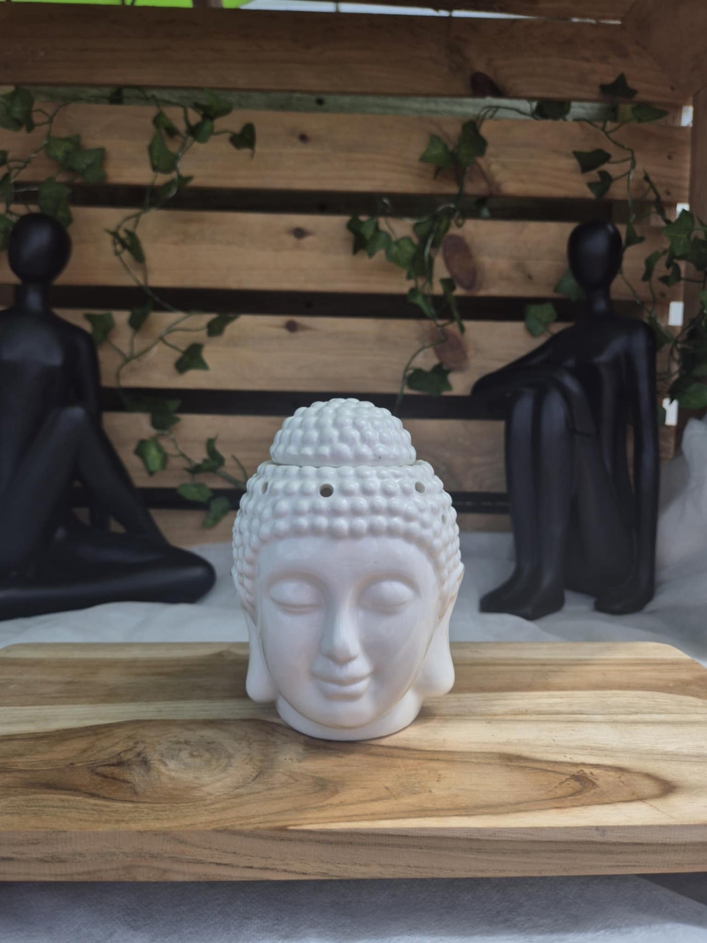 Brûle parfum Série Céramy – Bouddha Blanc