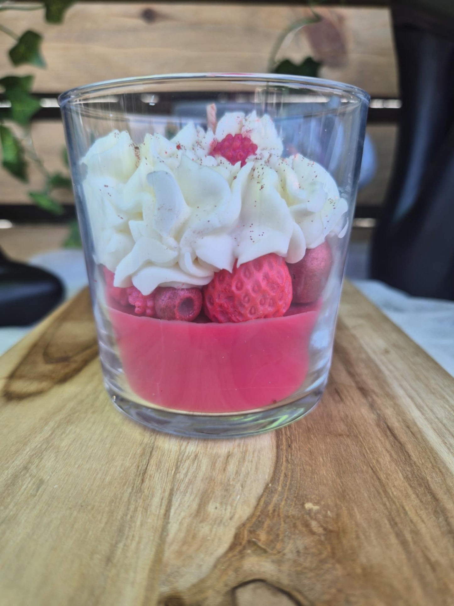 Bougie Gourmande Parfum Fruits Rouges