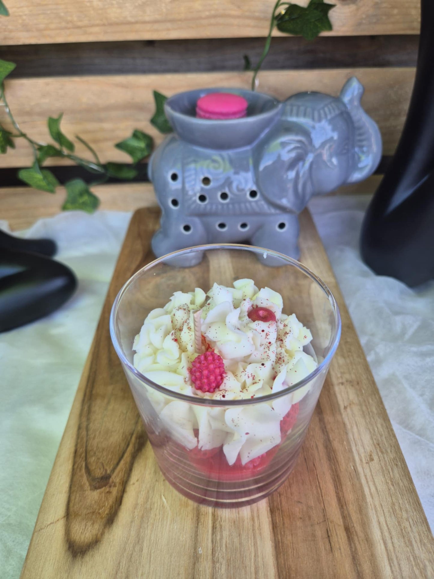 Bougie Gourmande Fruits Rouges  Imparfaite