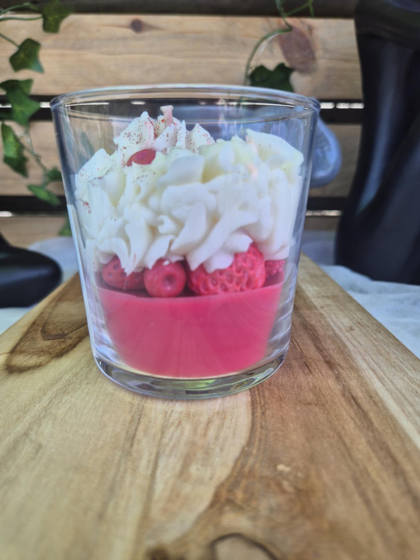 Bougie Gourmande Fruits Rouges  Imparfaite