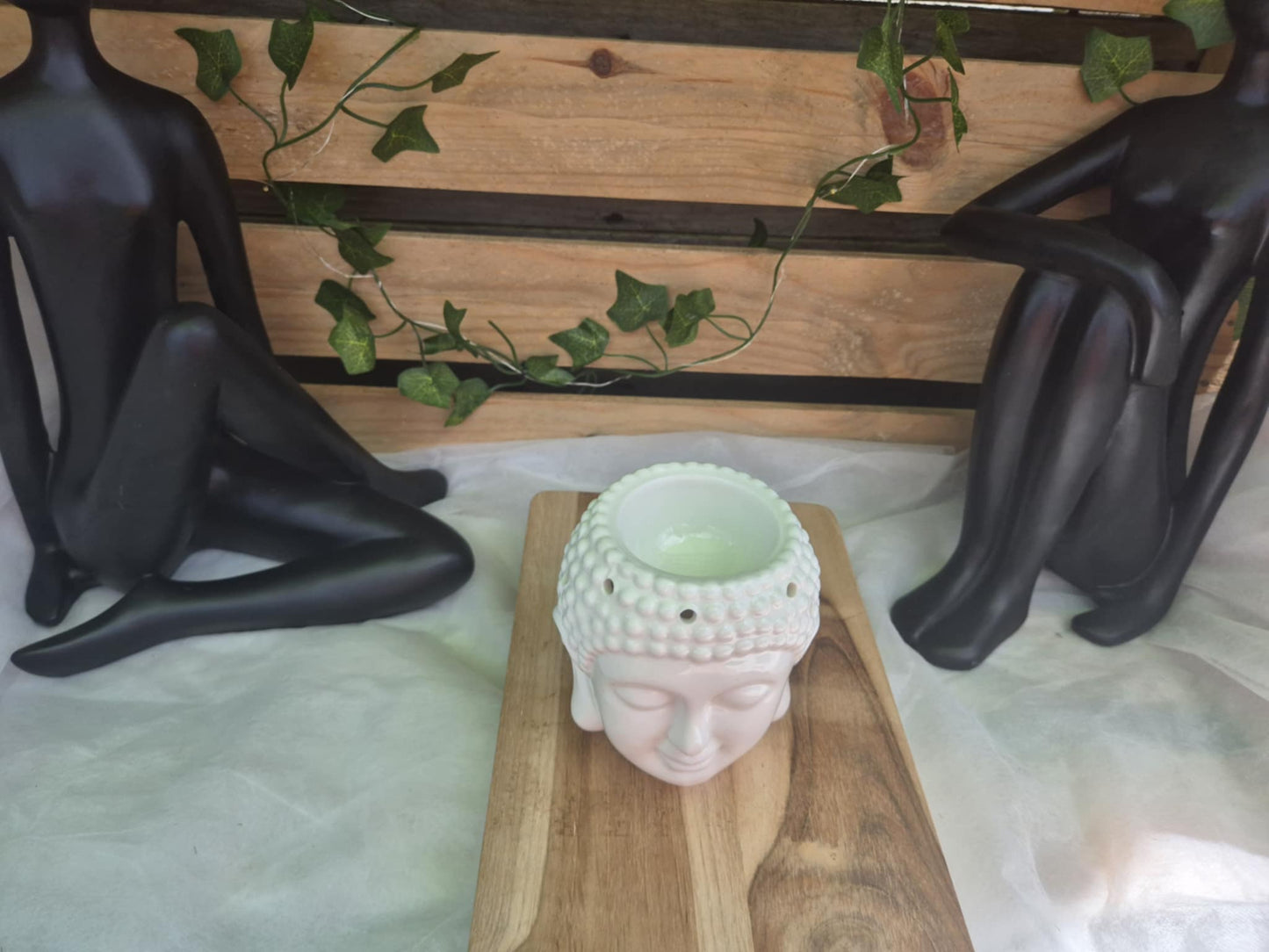 Brûle parfum Série Céramy – Bouddha Blanc
