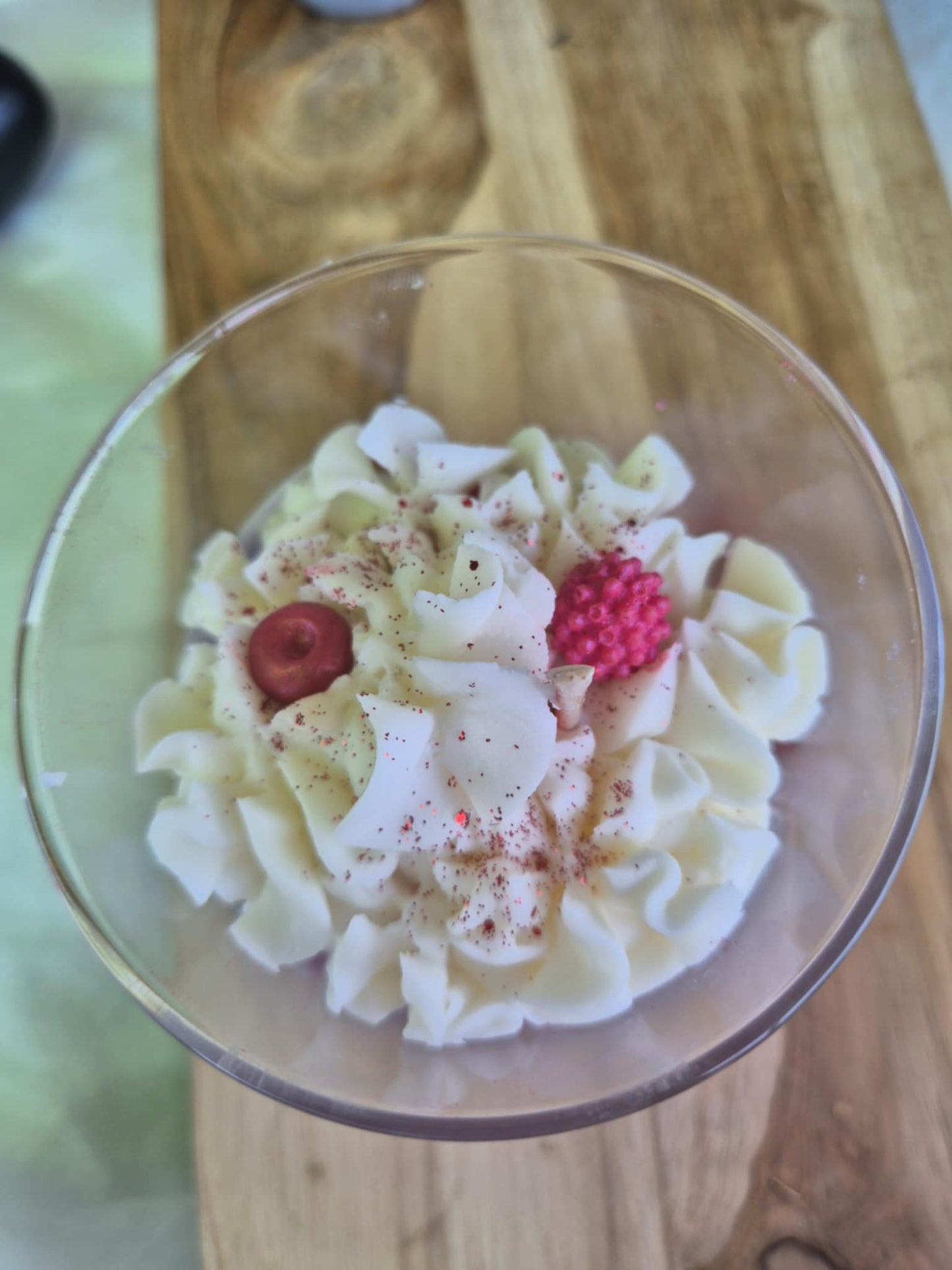 Bougie Gourmande Parfum Fruits Rouges