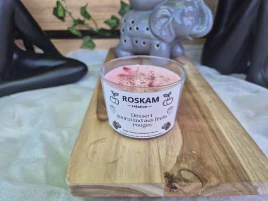 Bougie Classique Parfum Fruits Rouges